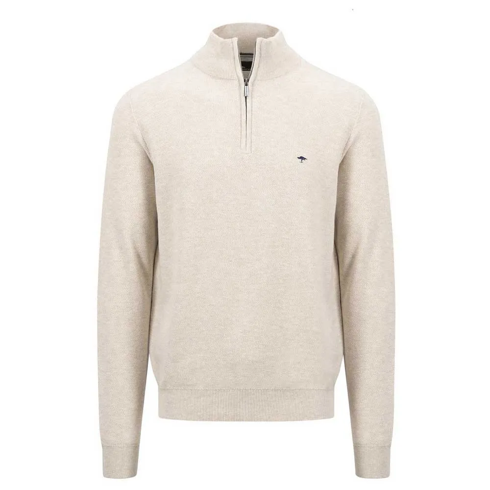 

Свитер Fynch Hatton 1414222 full zip, бежевый