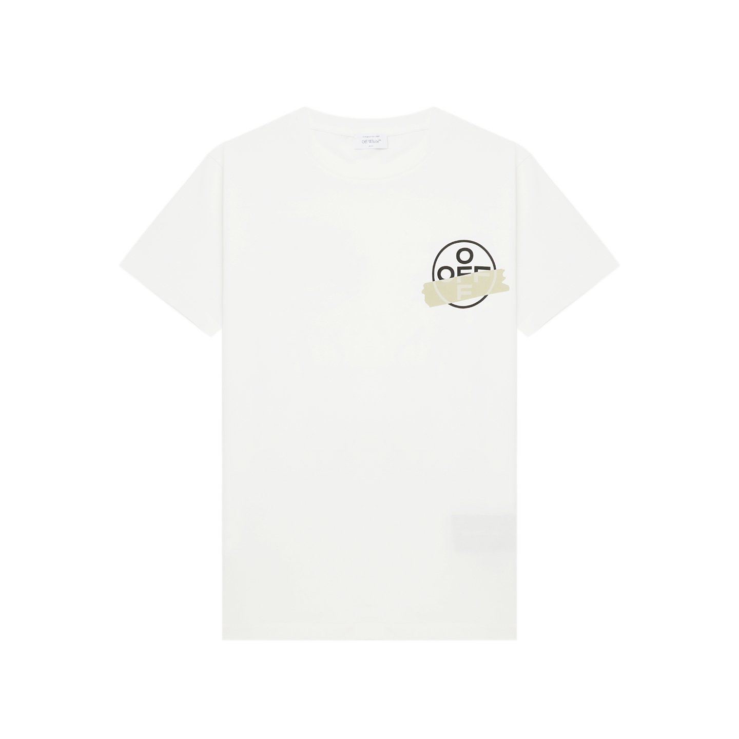 

OFF-WHITE OFF WHITE Футболки Unisex Бежевые Crew Neck Moderate Heavyweight, Бежевый, OFF-WHITE OFF WHITE Футболки Unisex Бежевые Crew Neck Moderate Heavyweight