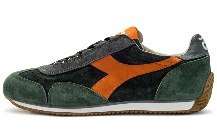 

Кроссовки унисекс с низким верхом зеленые Diadora