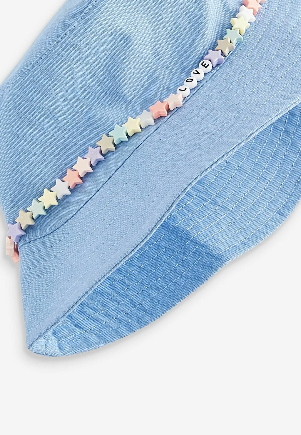 

Шапка Bucket Regular Fit Next, синяя из бисера