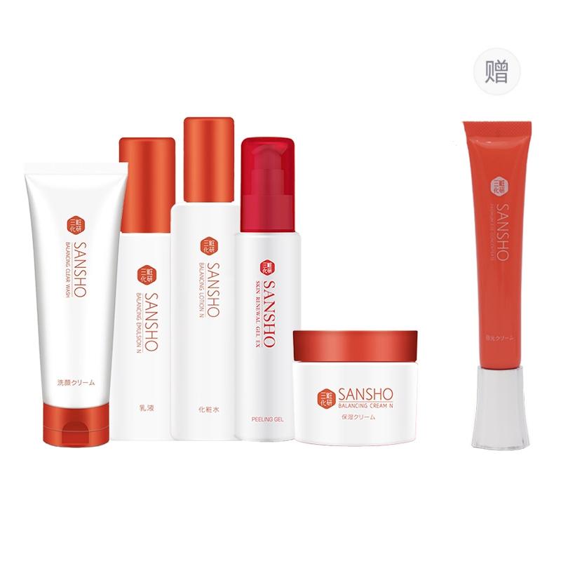 

Сыворотки, тонеры, лосьоны и кремы, кремы для глаз наборы для комбинированной кожи увлажняющие, питательные и гидратирующие SANSHO