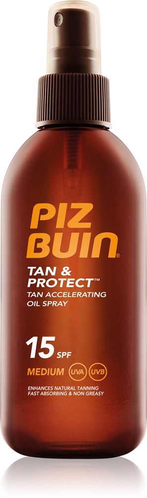 

Солнцезащитное масло Tan & Protect, ускоряющее загар, SPF 15 Piz Buin, 150 мл