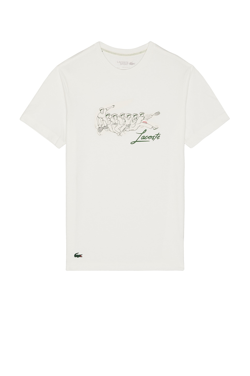 

Спортивная футболка Ultra dry heritage от Lacoste, flour