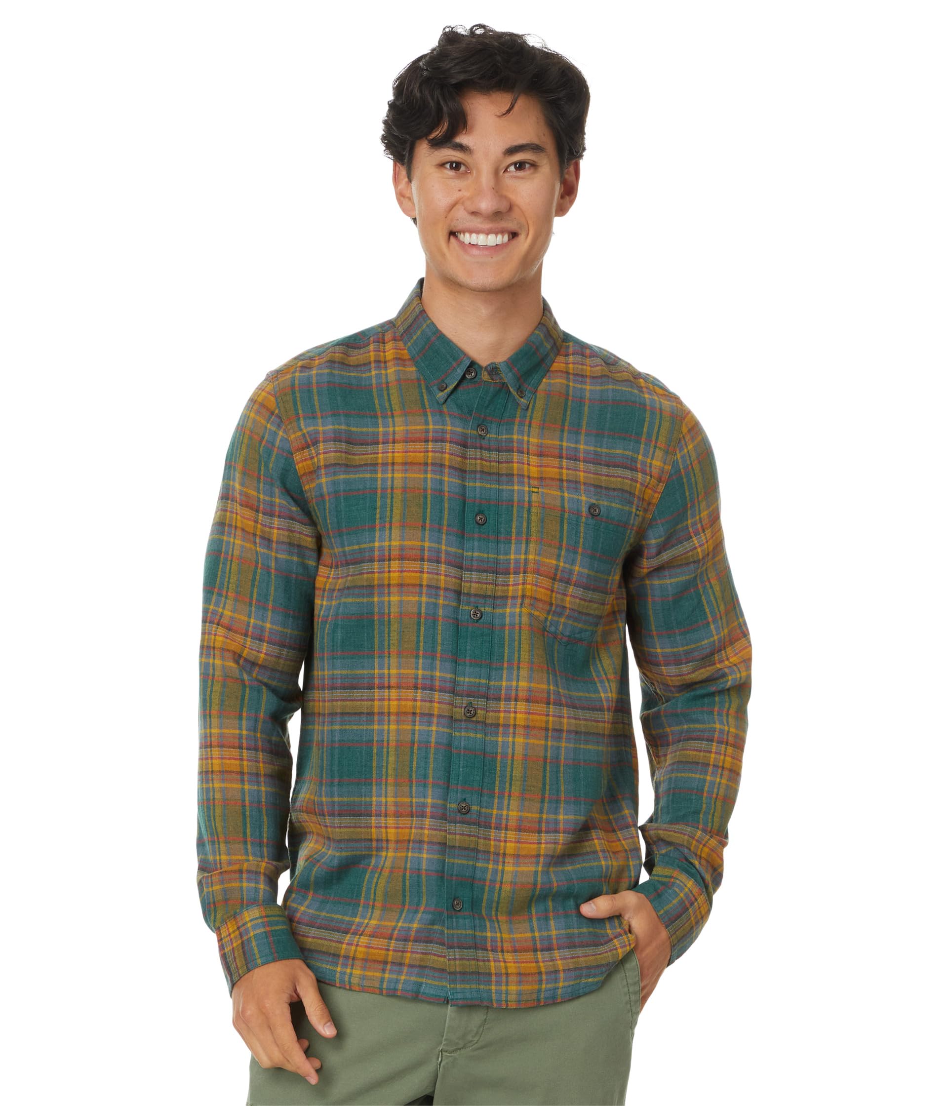 

Рубашка Toad&Co Airsmyth Long, цвет Cabin Multi Madras