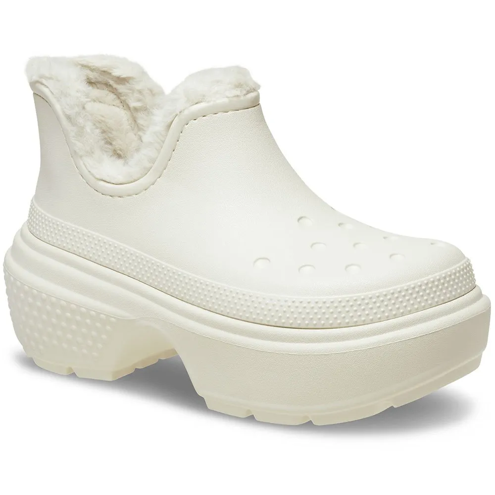 

Ботинки Crocs Stomp Lined Shorty, бежевый