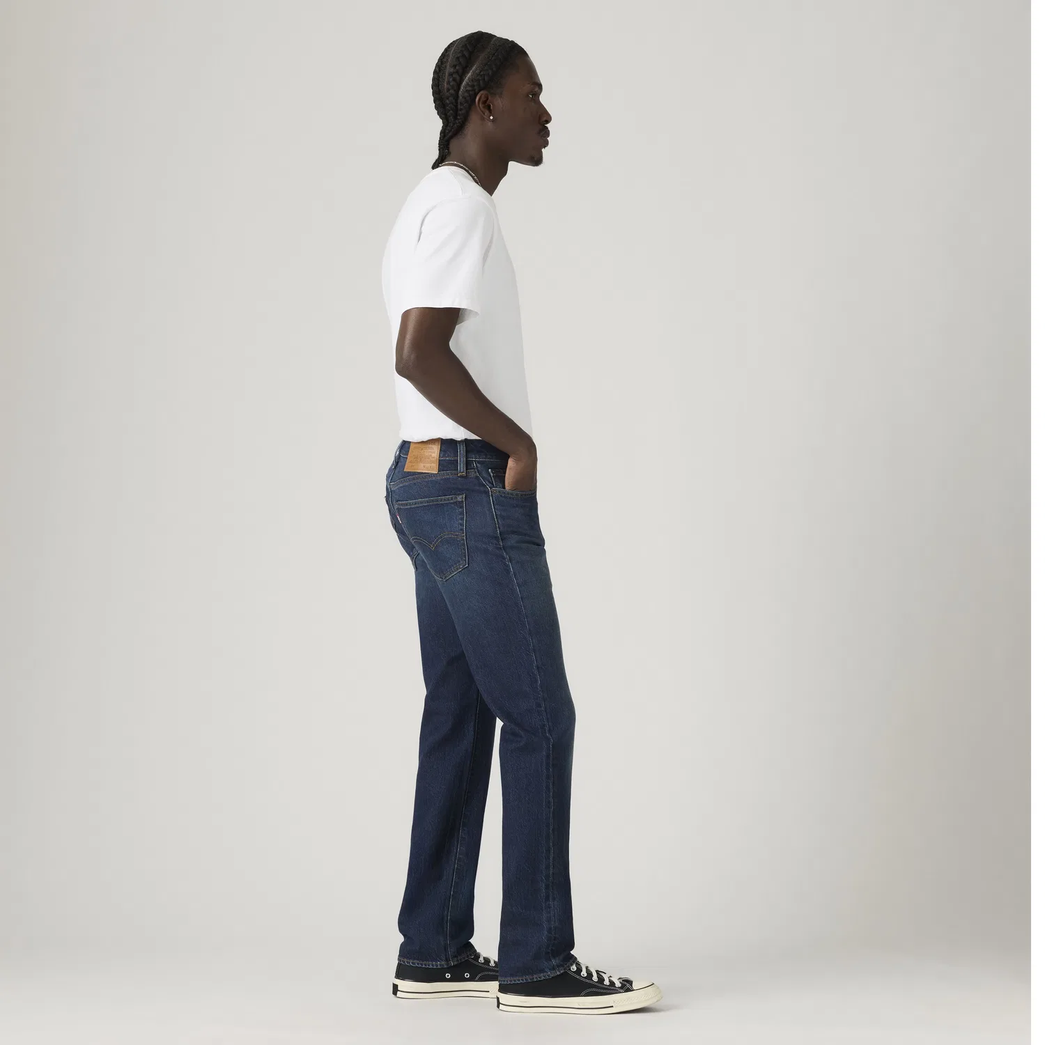 Мужские джинсы 511 Slim Authentic Soft Levi's, Dark Wash — фото 4