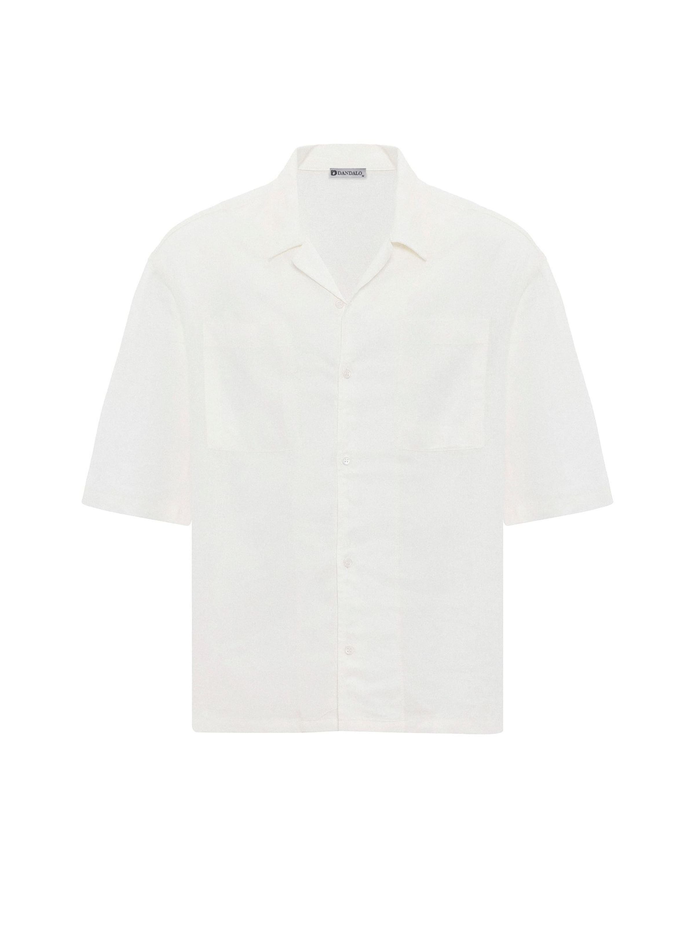 

Dandalo Рубашка на пуговицах комфортного кроя в цвете экрю