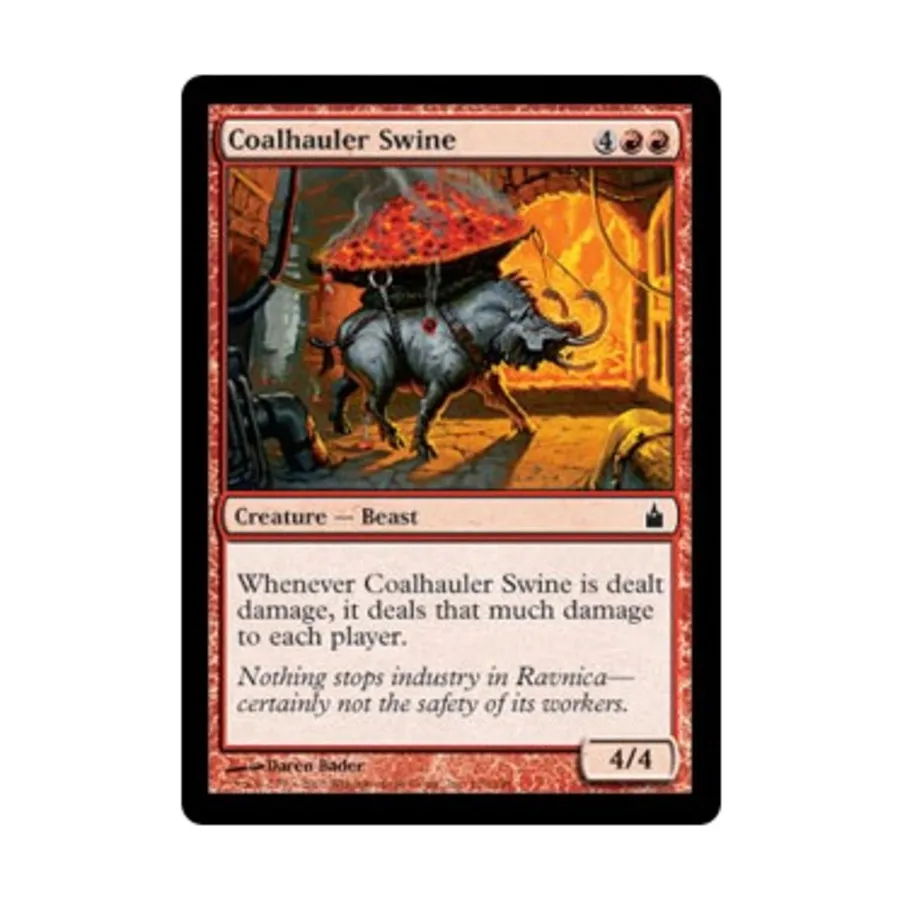 

CCG Свинья-угольщик (C), MTG - Ravnica