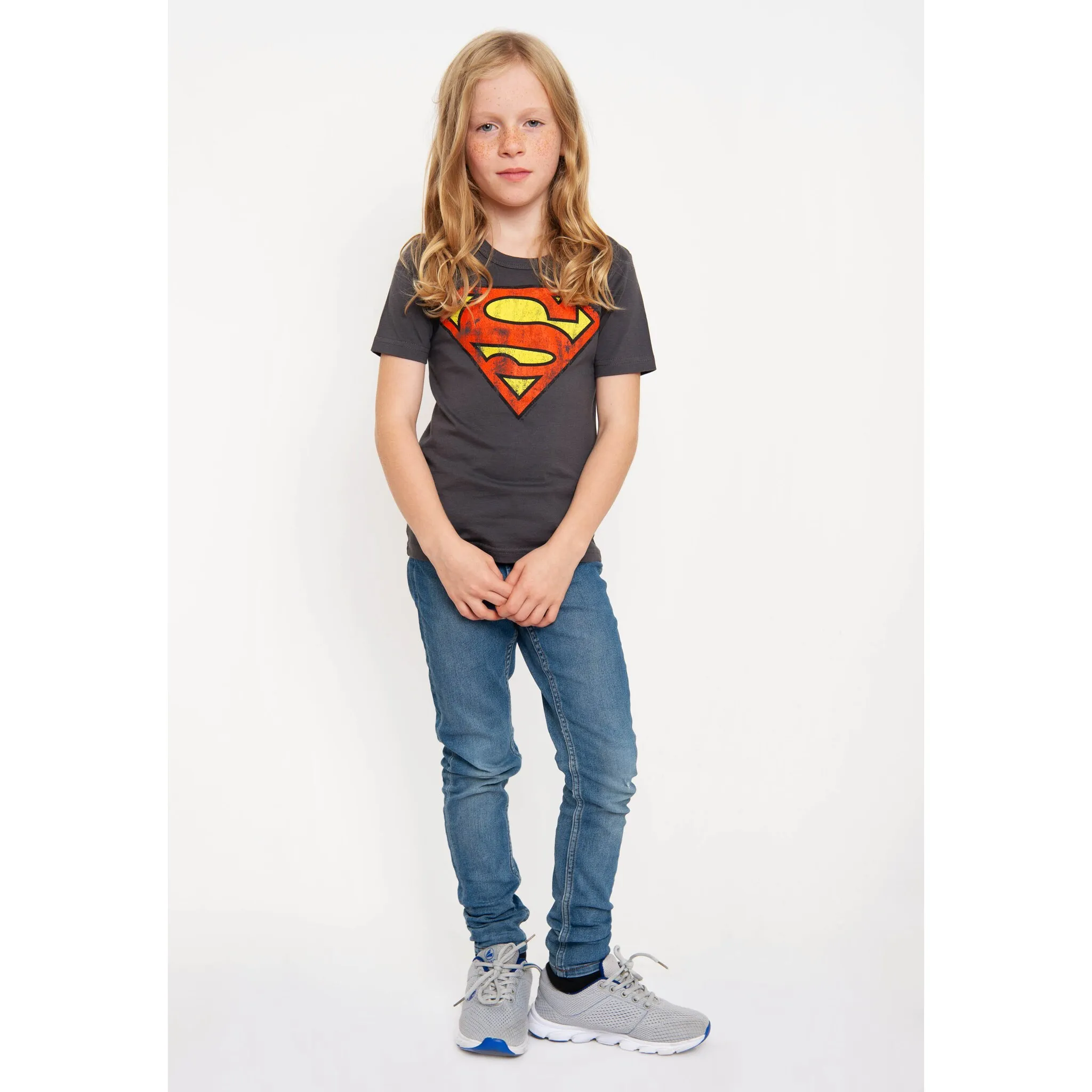 Logoshirt Футболка "DC Comics – Супермен", с лицензионным принтом, синий — фото 3