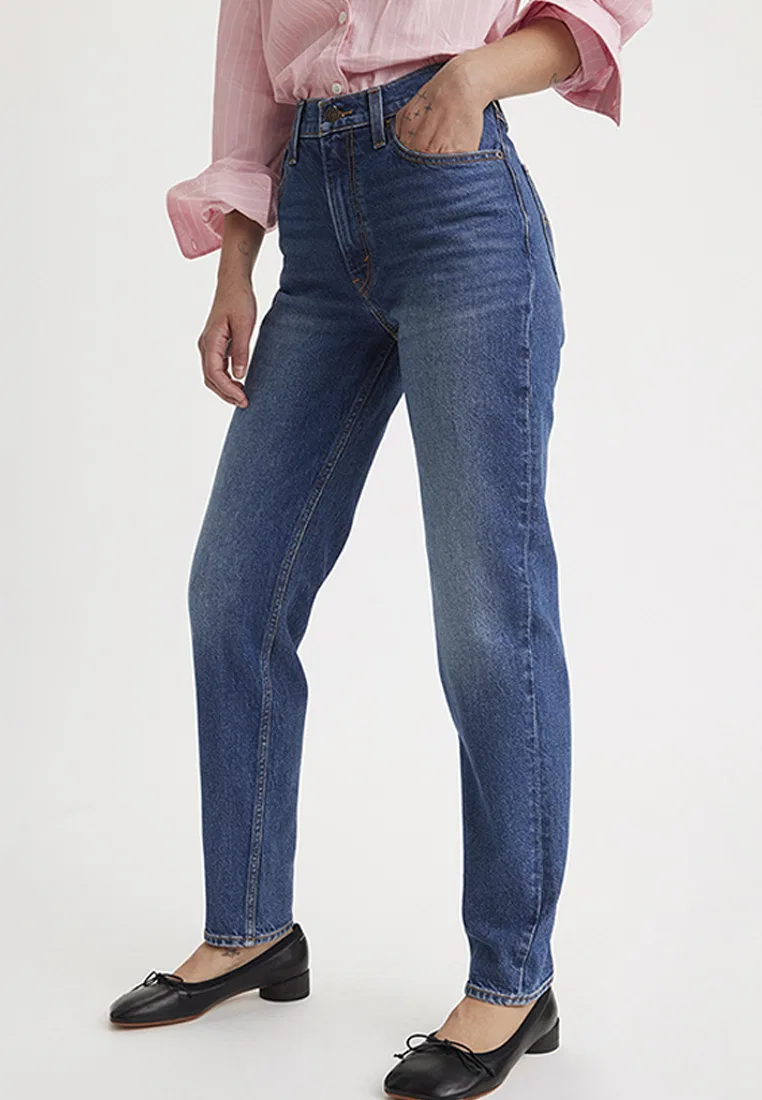 Джинсы женские, 80-е Mom Jeans, Levi's, мультиколор — фото 2