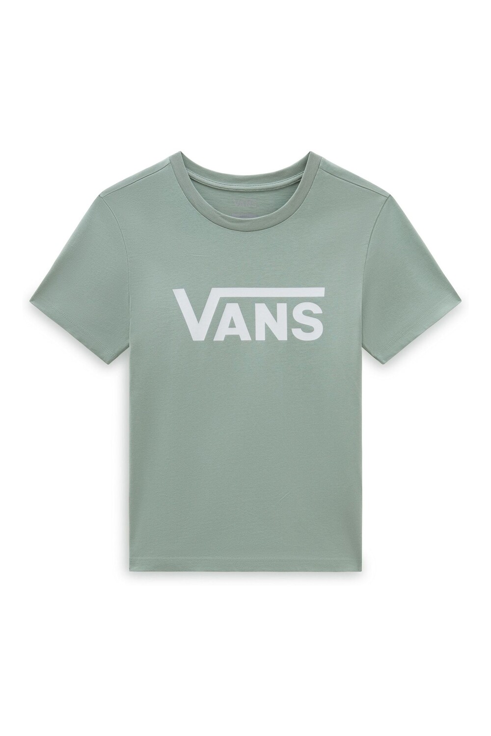 

Женская футболка «летящий v» с круглым вырезом Vans, зеленый