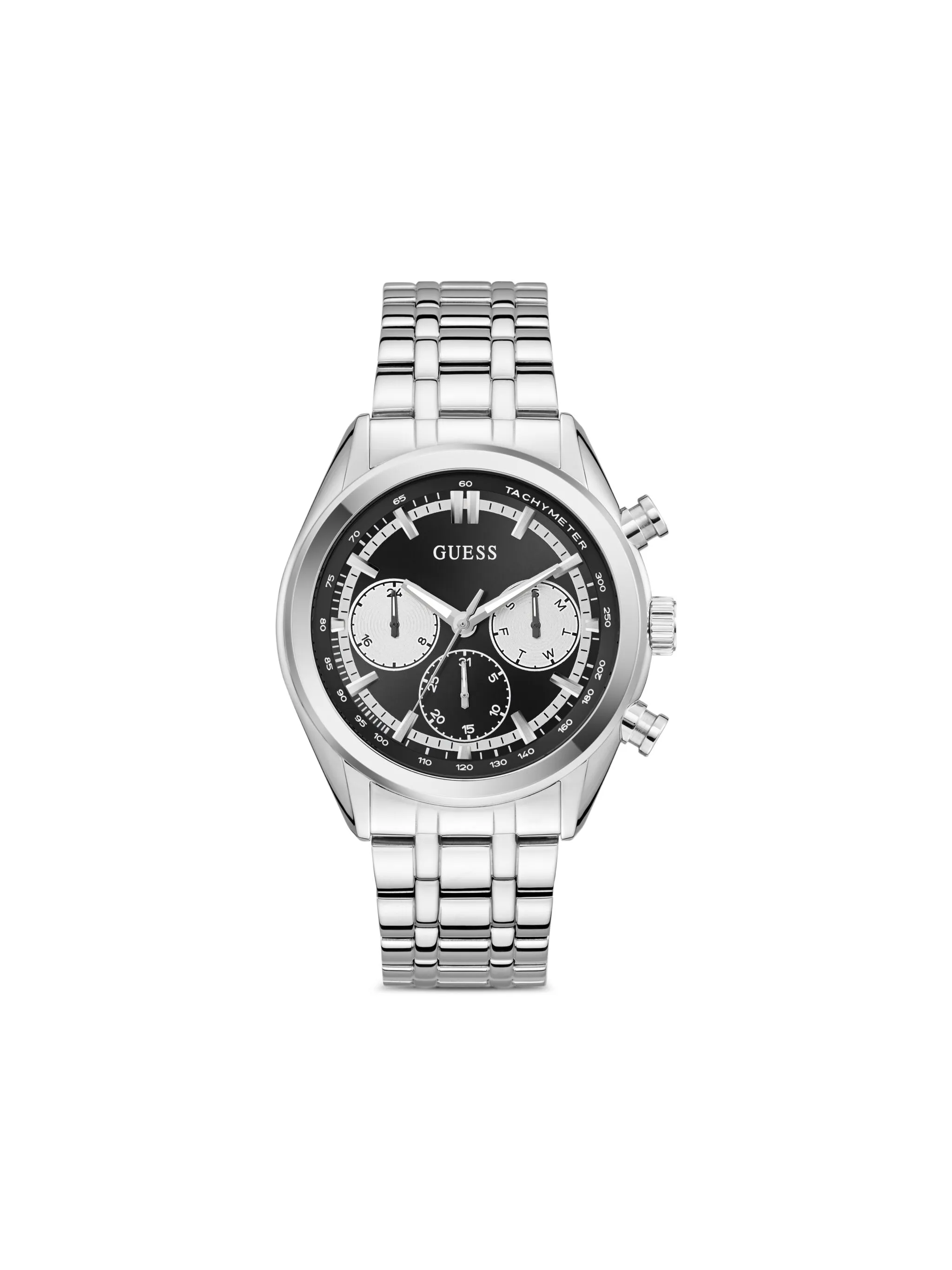 

Кварцевые наручные часы Chronograph 44 мм Guess Usa, черный