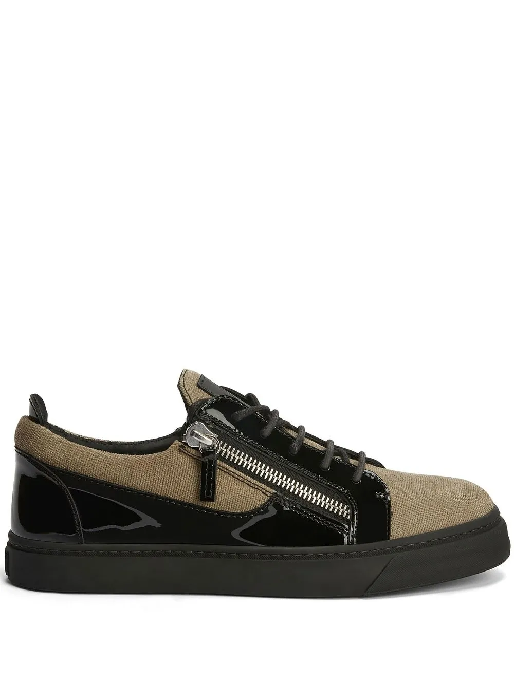

Кроссовки со вставками Giuseppe Zanotti, нейтральный