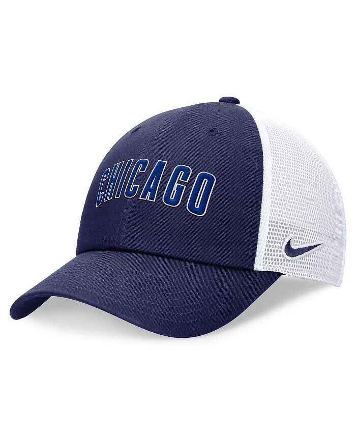 

Мужская регулируемая кепка Royal Chicago Cubs Evergreen с надписью Trucker Nike, синий