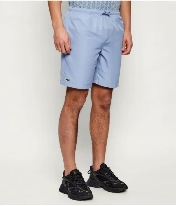 Шорты relaxed fit Lacoste, небесно-голубой
