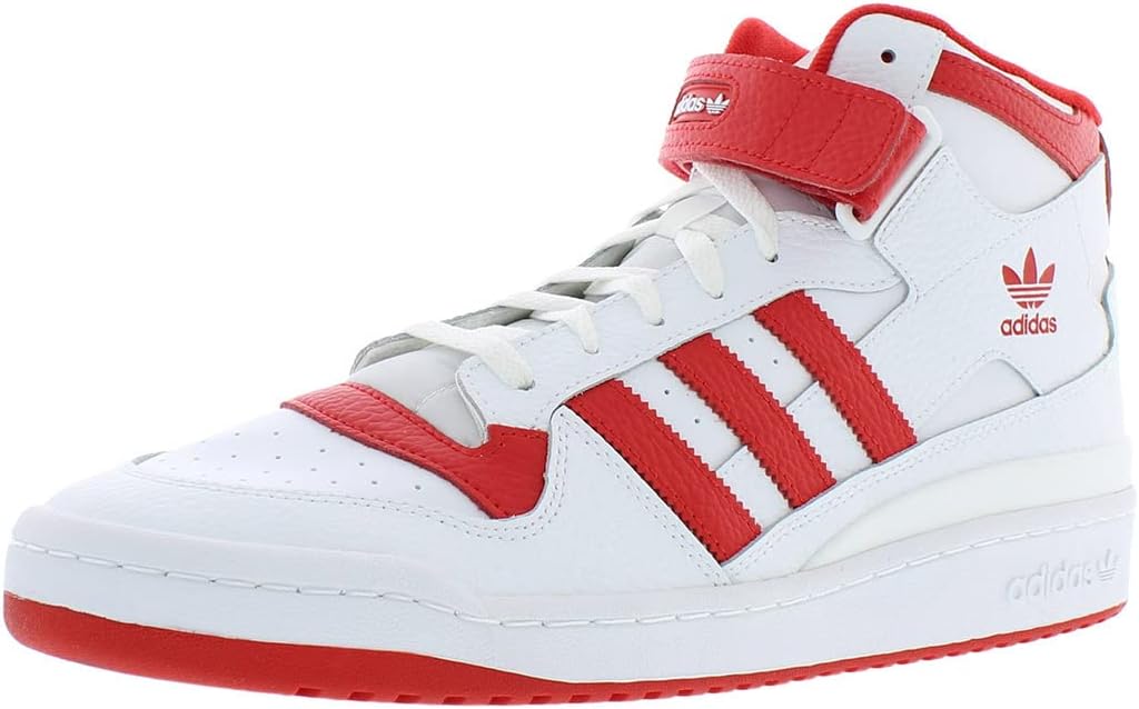 

Баскетбольные кроссовки adidas Men's Forum Mid, белый