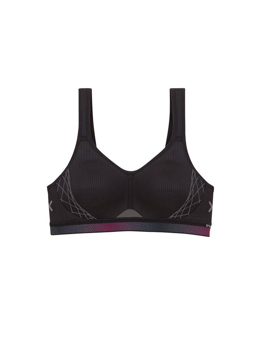 

Спортивный бюстгальтер без косточек TRIUMPH Triaction Cardio Flow, черный