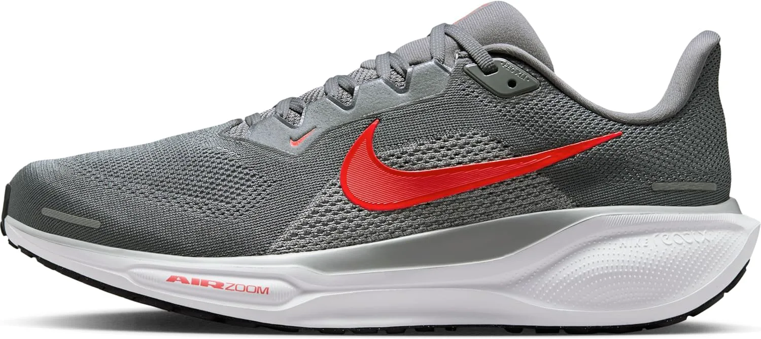 Мужские кроссовки Nike Air Zoom Pegasus 40, серый/ярко-малиновый