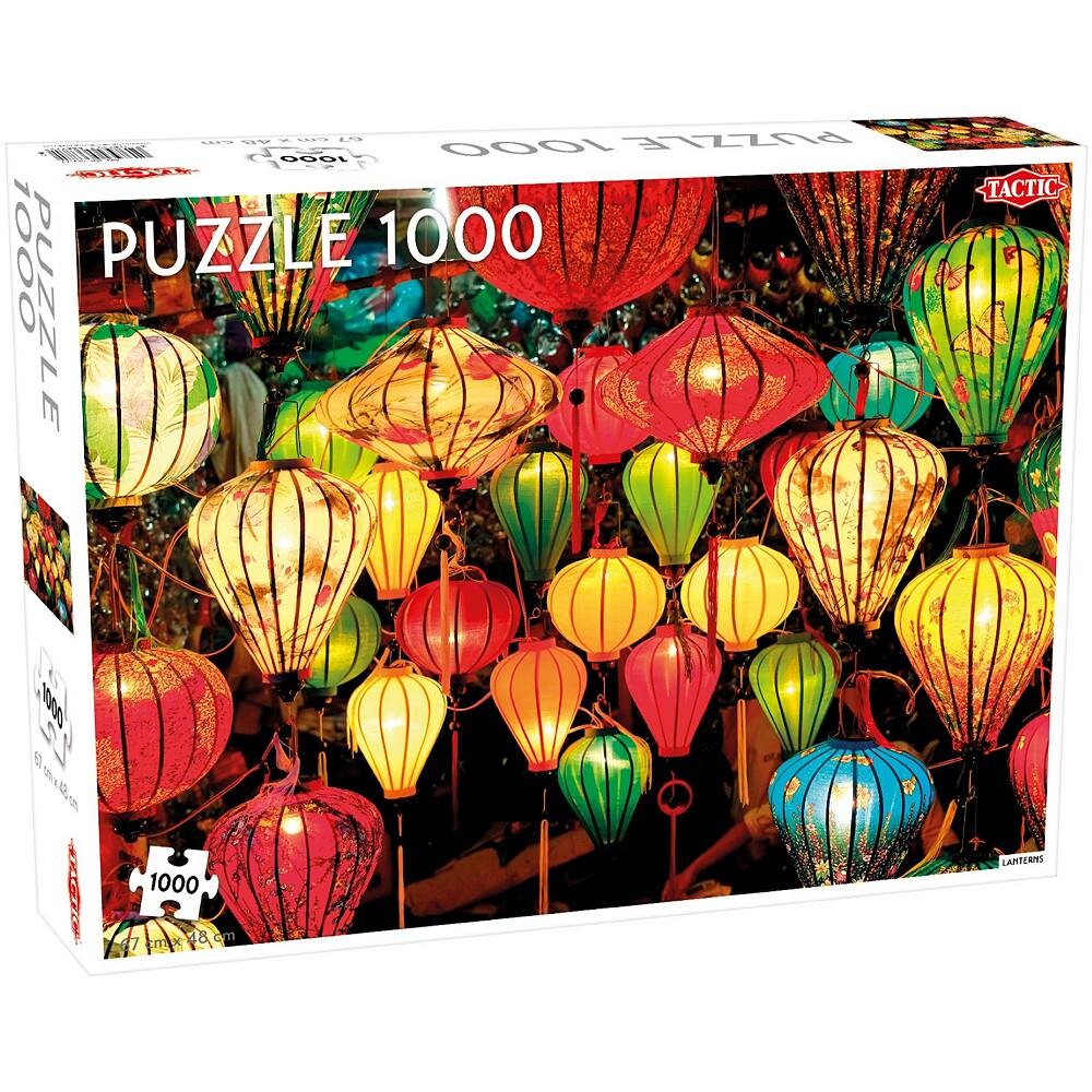 

Пазл Tactic Lanterns 1000 шт., мультиколор