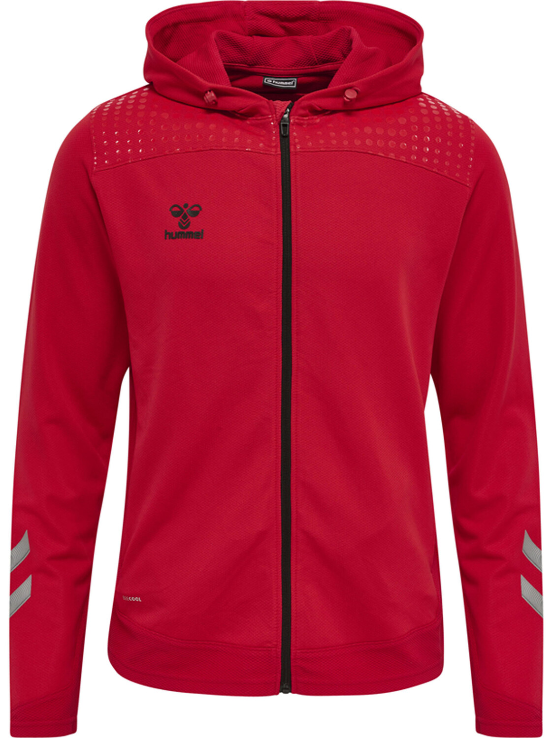 

Толстовка Hummel Hoodie Hmllead Zip Poly Hoodie, цвет TRUE RED