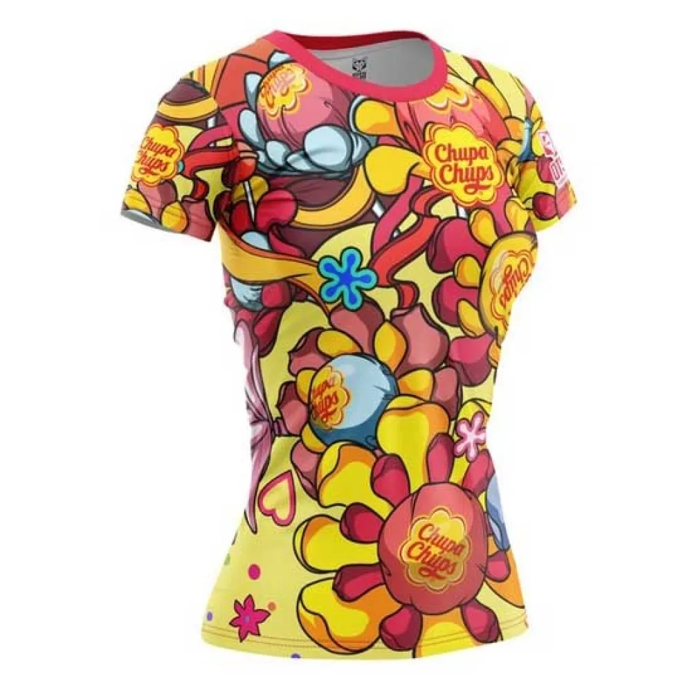 

Футболка с коротким рукавом Otso Chupa Chups Flower, желтый