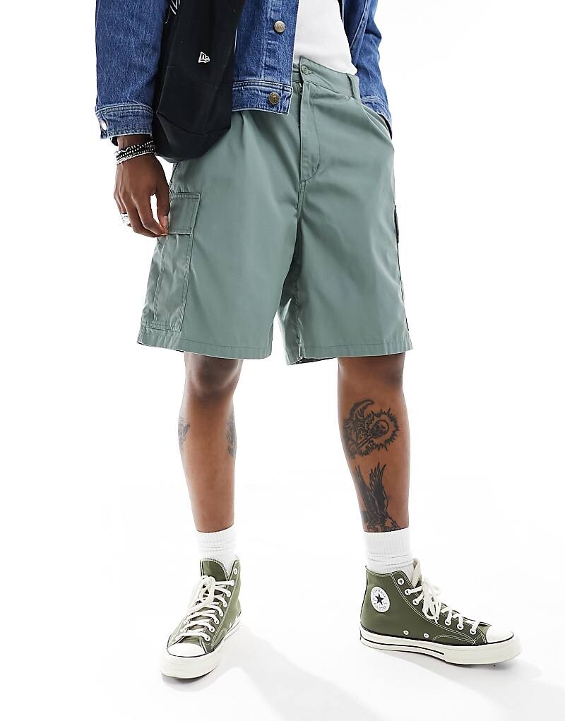 

Carhartt WIP – Cole – Зеленые боевые шорты 3