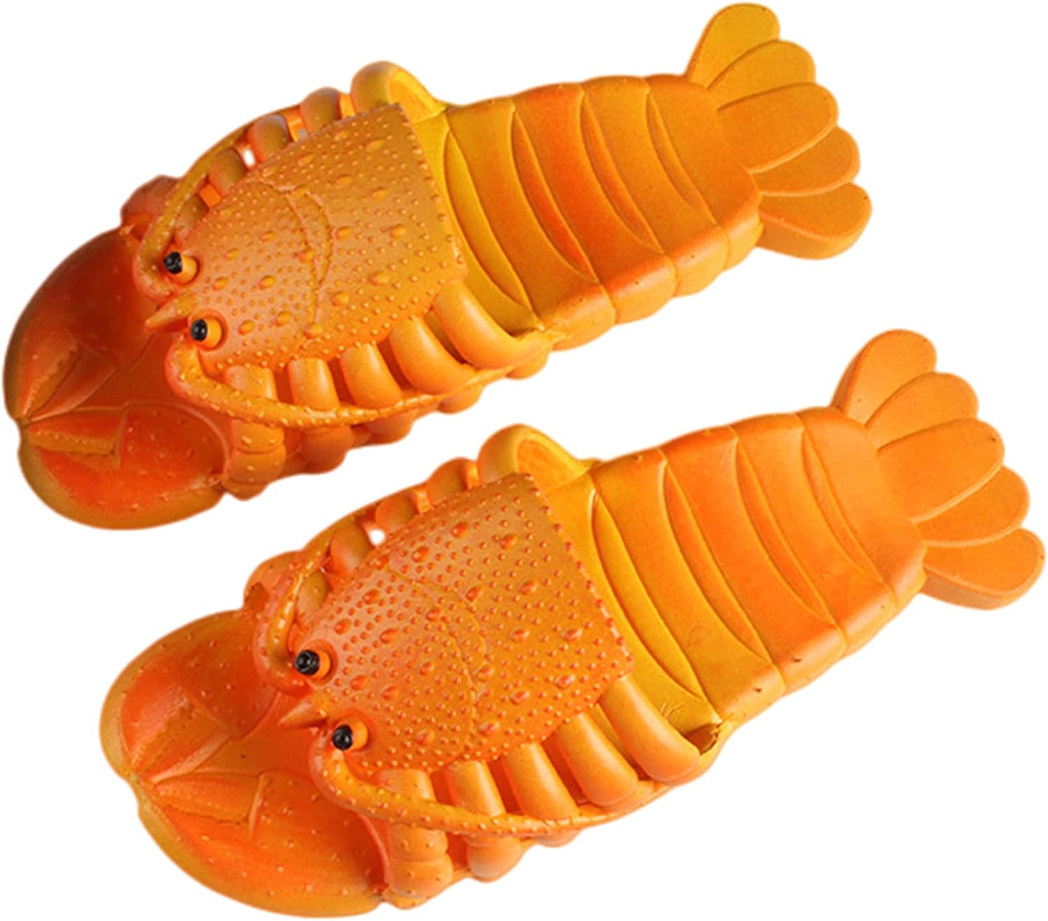 

Тапочки с лобстером для женщин и мужчин, Лобстер слайдеры, Лобстер шлепанцы, Лобстер сандалии, Ванные тапочки, Очень удобные, С мягкой толстой подошвой Buyoem, желтый