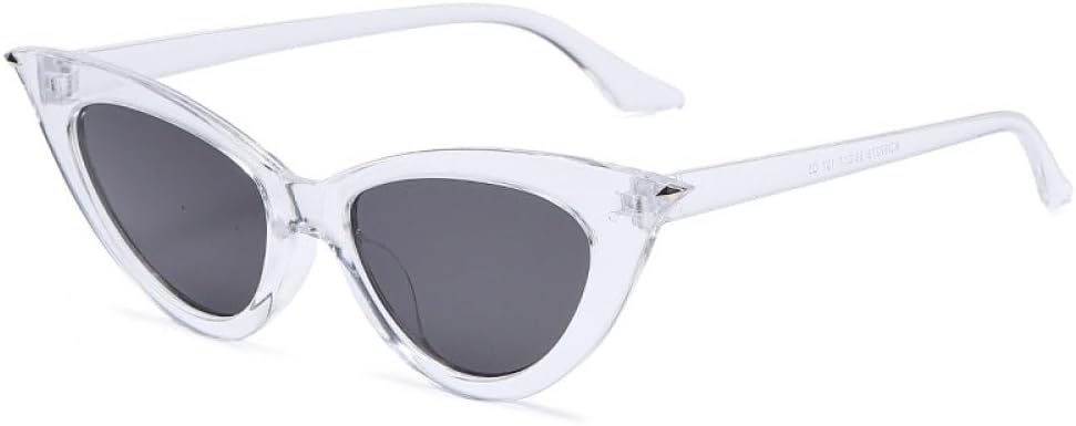 

Винтажные солнцезащитные очки 2027 года для женщин, сексуальные ретро-очки в форме «кошачьих глаз», маленькие солнцезащитные очки для женщин с защитой от УФ-излучения UV400 MTZJH, Brown