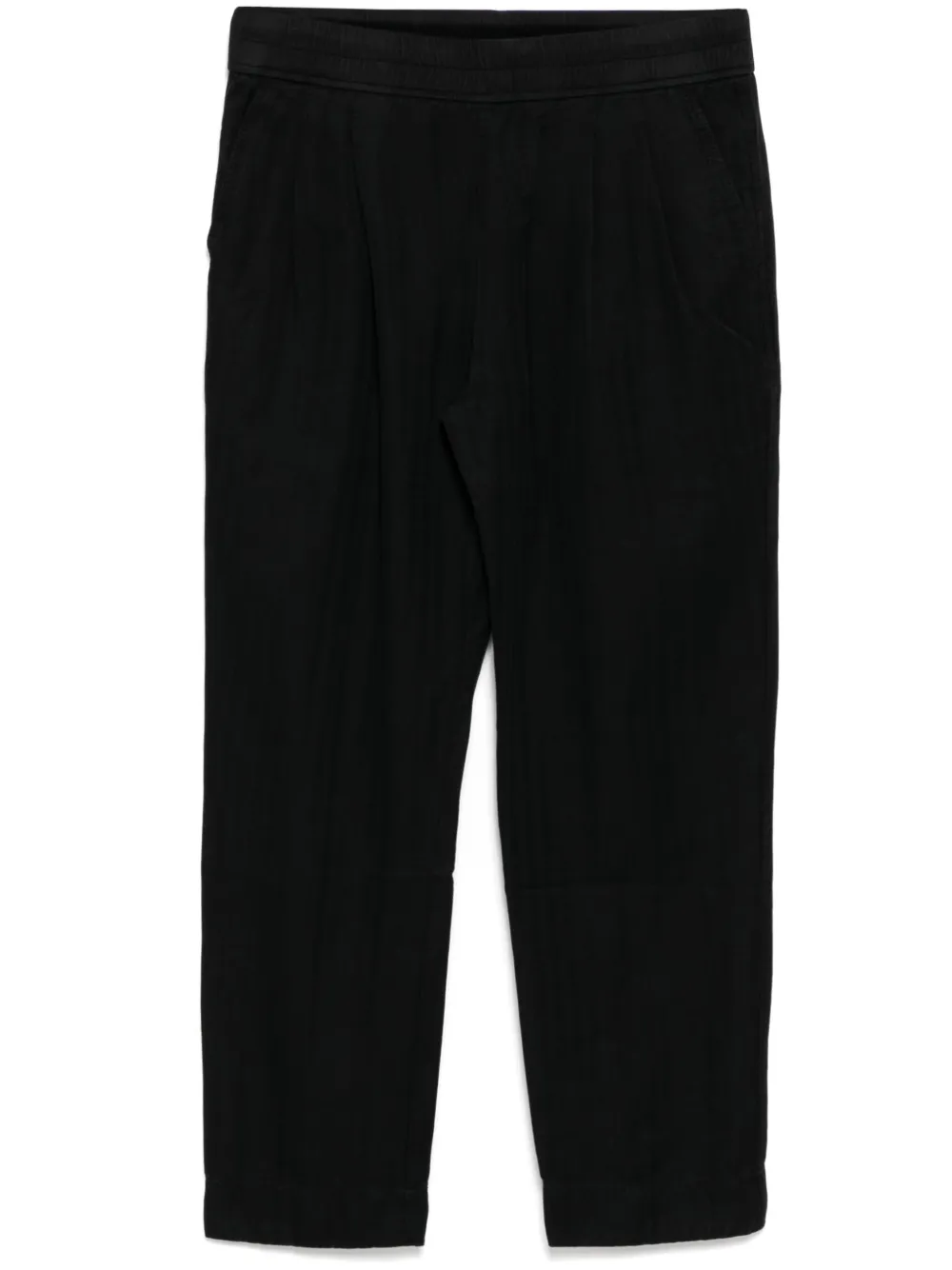 

Брюки Double Pleat James Perse, черный