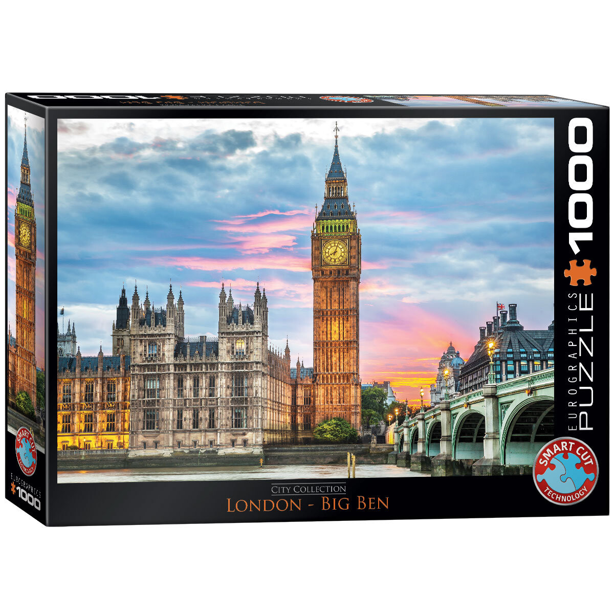 

EuroGraphics, пазл, Биг Бен в Лондоне, 1000 шт.