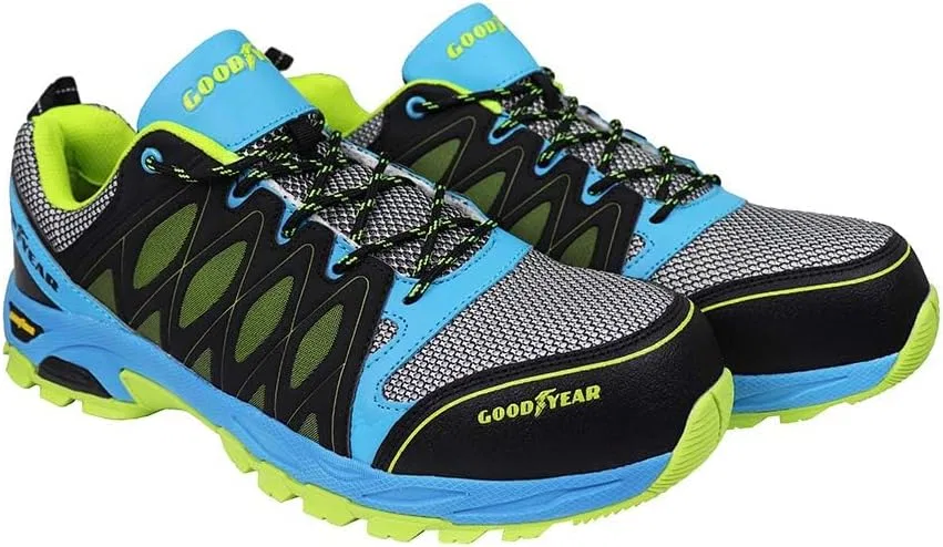 Кроссовки Goodyear Herren Metallfreie Arbeitssicherheit с неметаллическим покрытием Stoffkappe S1p / SRA/HroSneaker, Multicoloured