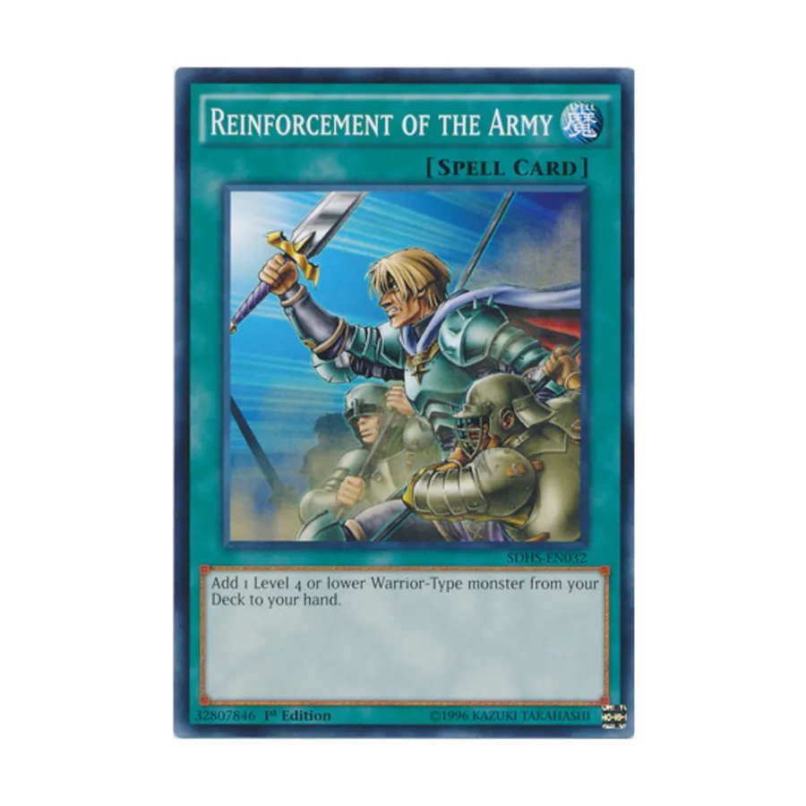 

CCG Подкрепление армии (обычное), Yu-Gi-Oh - Structure Deck - Hero Strike - Singles