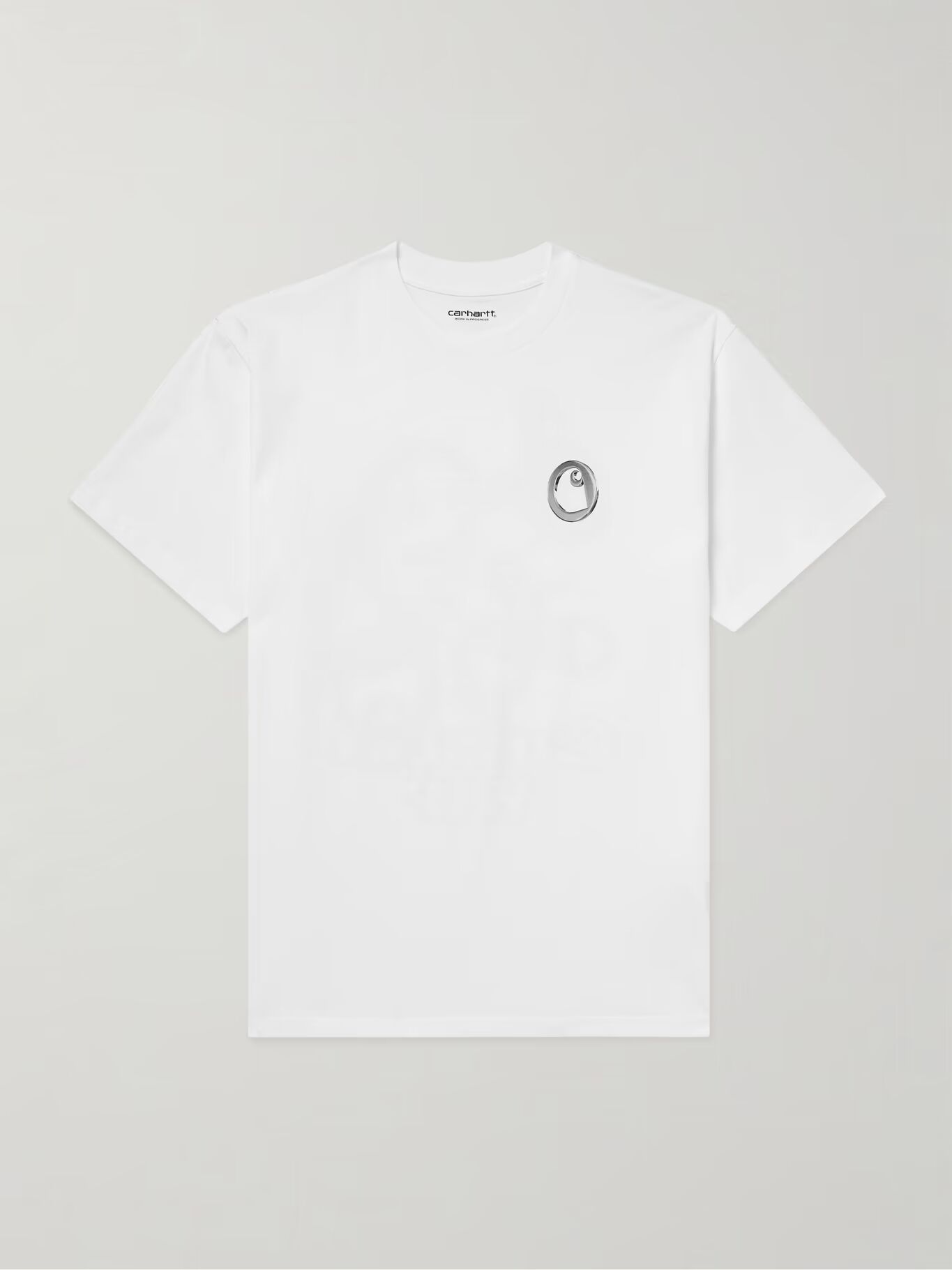 

Футболка из хлопкового джерси с принтом Linked Charms CARHARTT WIP, белый