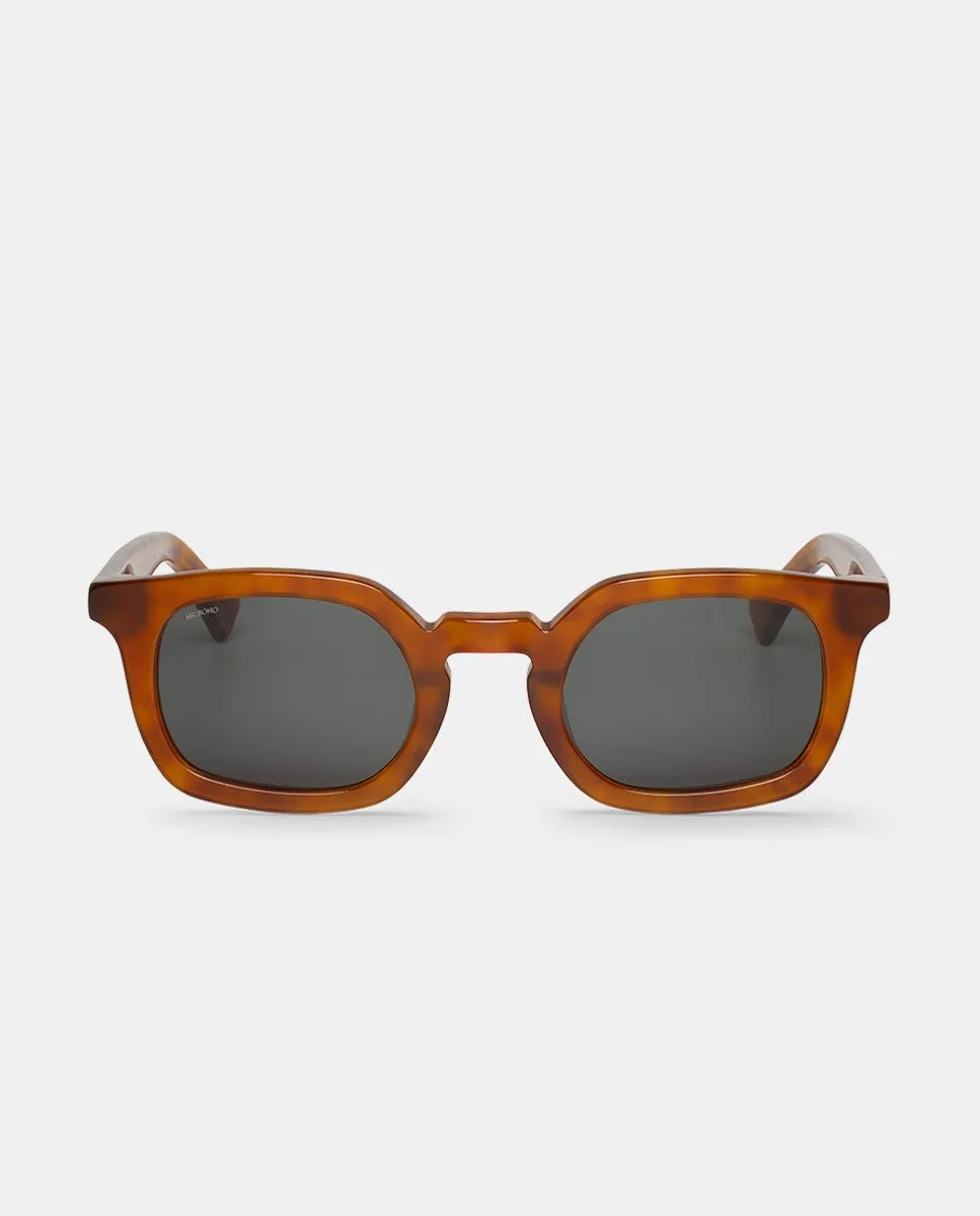 

Унисекс солнцезащитные очки с фиолетовой ацетатной оправой Mr. Boho