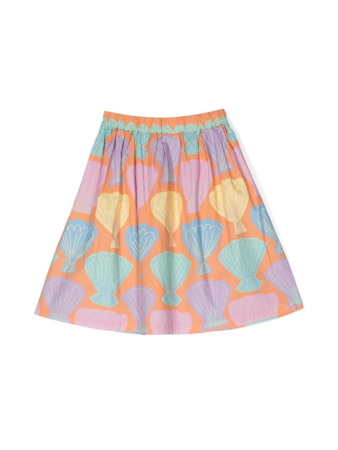 

Stella McCartney Kids юбка с принтом, оранжевый