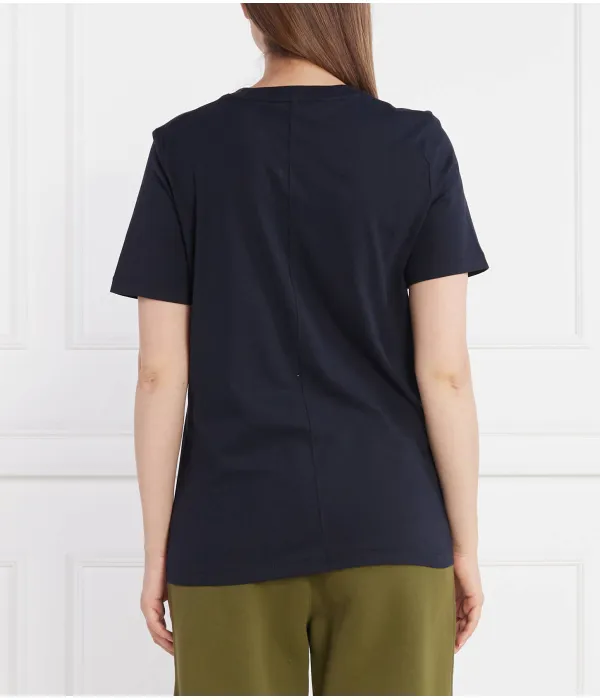 Современная обычная футболка Regular fit Tommy Hilfiger, синий — фото 4