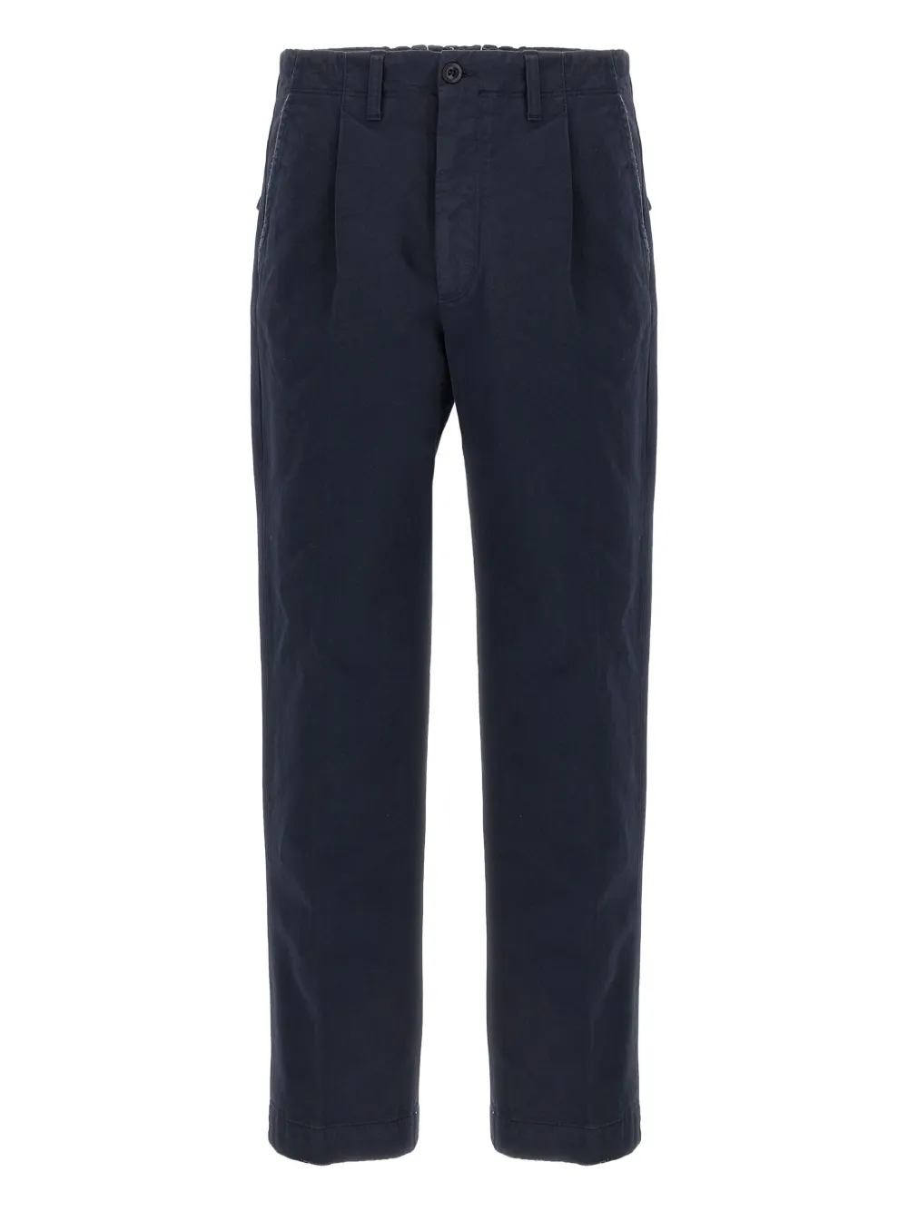 

Брюки со складками спереди Incotex, синий