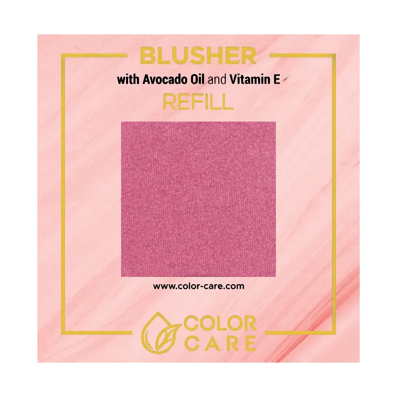 

Матовые веганские румяна - рефил - 05 Color Care Rose, 8 гр