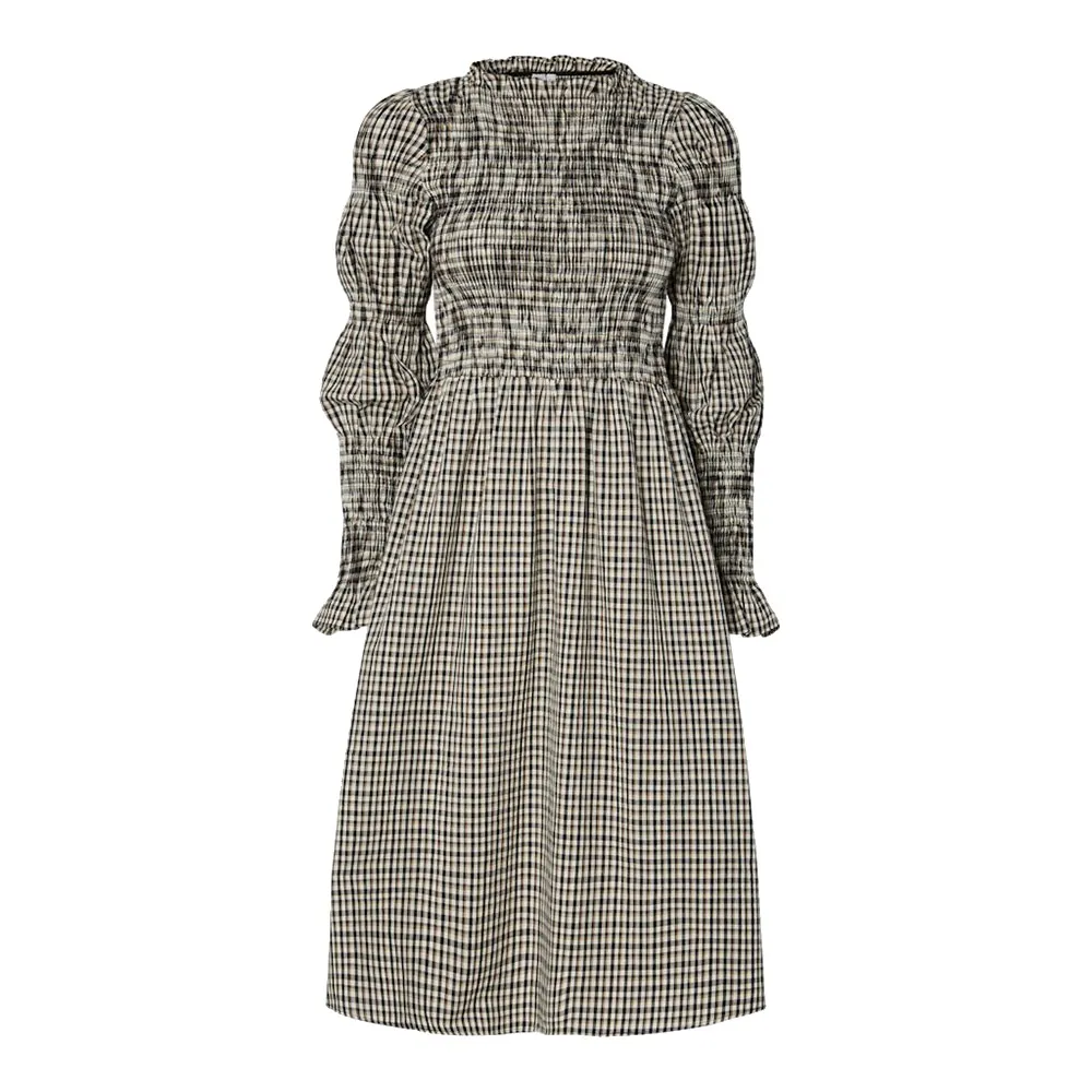 

Платье Yas Chemma long sleeve midi, зеленый