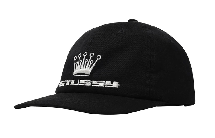 

Stussy Низкопрофильная кепка Slick Crown, Black