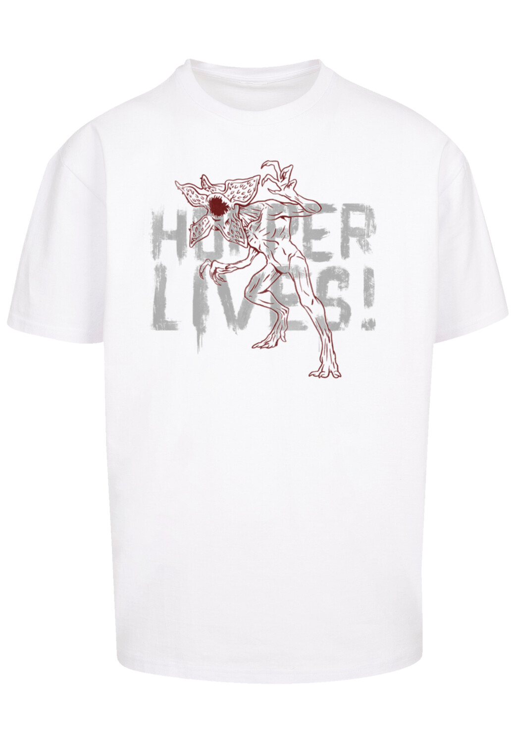 

Футболка F4NT4STIC Stranger Things Hoppers Live Netflix TV Series, белый