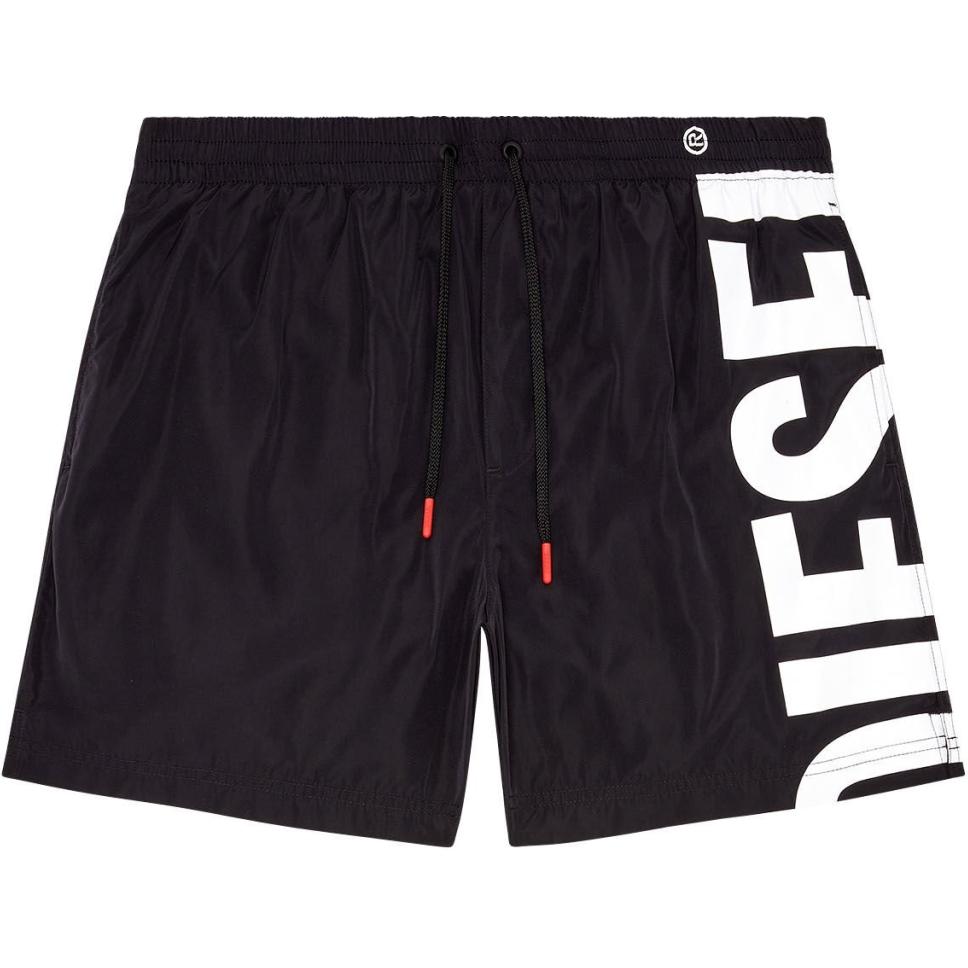 

Брюки шорты с боковой печатью логотипа Bmbx-Rio-41 DIESEL, черный