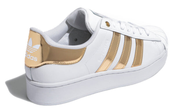 Кроссовки суперзвезда смелый Adidas, белый — фото 3