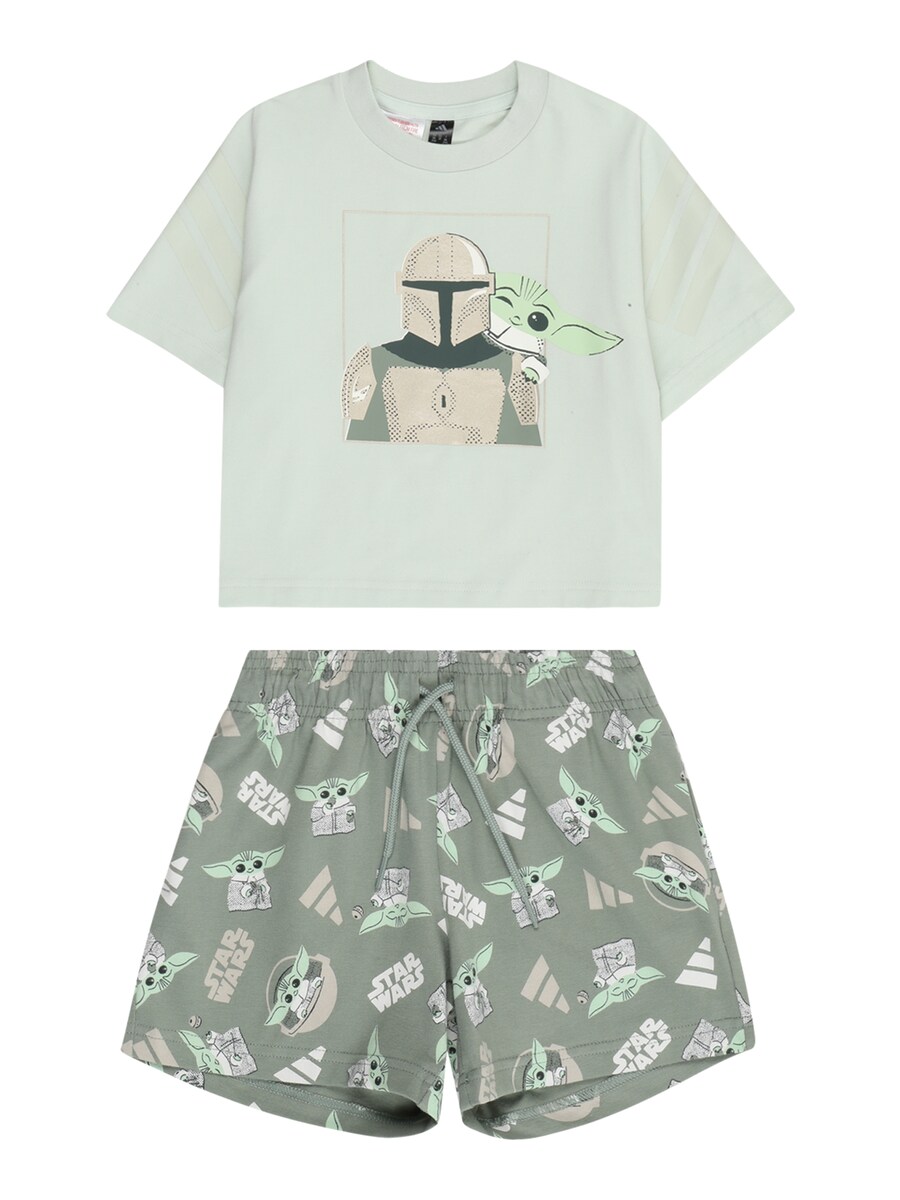

Спортивный костюм ADIDAS SPORTSWEAR, цвет Green/Pastel green