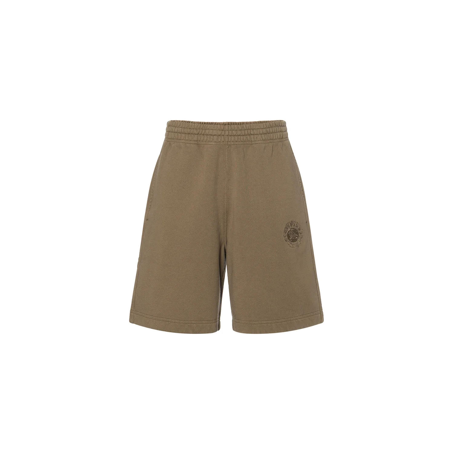Шорты Burberry Equestrian Knight Mud and Sand, хлопковые — фото 3