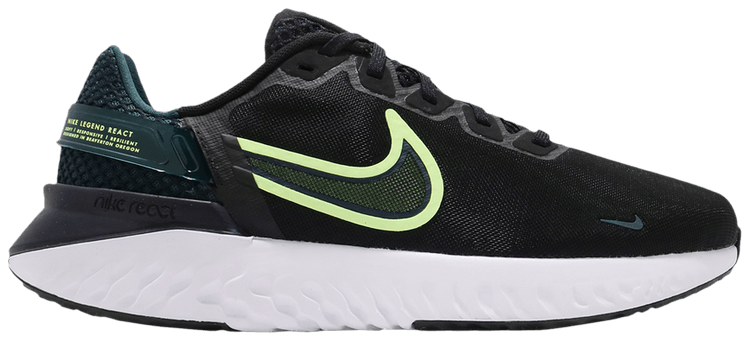 

Кроссовки Nike Legend React 3 'Lime Glow', черный