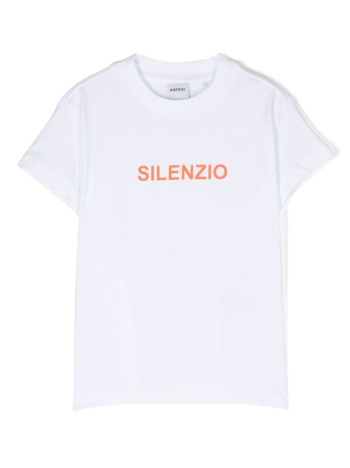 

Aspesi футболка Silenzio с надписью, белый
