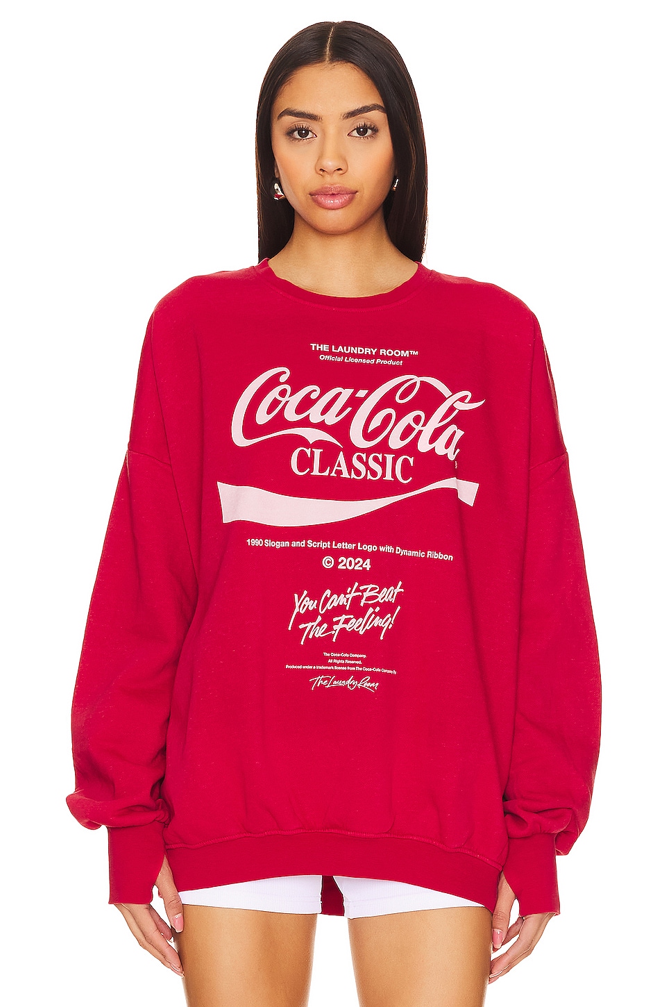

Официальный свитер coca-cola The Laundry Room, красный