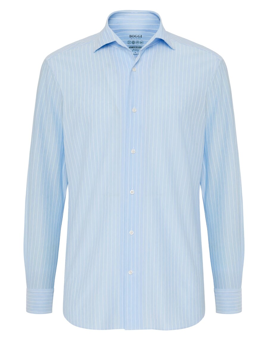 

Рубашка на пуговицах Boggi Milano Regular fit Button Up Shirt, светло-синий
