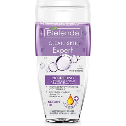 

Clean Skin Expert Питательное двухфазное средство для снятия макияжа с глаз и губ Bielenda